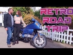 Retro Roadtrip | BMW K100 RT Touring Motorcycle | Couples Adventure | Touring with pillion