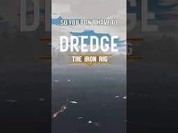 I played the Dredge Iron Rig so you don’t have too #dredge #dredgeironrig #indiegame