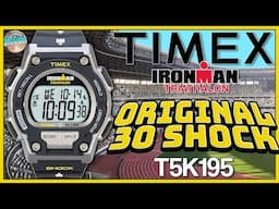 I Can't Believe I've Never Reviewed An Ironman! | Timex Ironman Original 30 Shock 200m Quartz T5K195