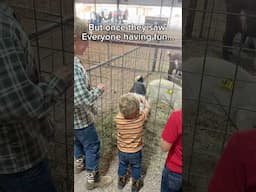 Goat Roping Contest! Our Kids tried goat roping for the first time 🐐