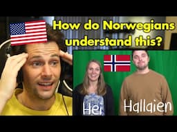 American Reacts to Bergen Dialect