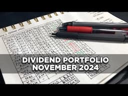 [ASMR] Passive Dividend Income Portfolio Update: Stocks/ETFs