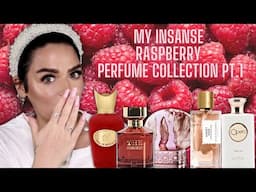 TOP 10 RASPBERRY PERFUMES & MASSIVE RASPBERRY COLLECTION PART 1| PERFUME REVIEW | Paulina&Perfumes