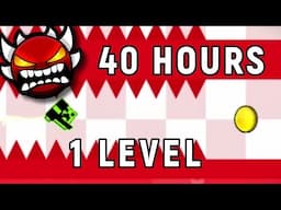 This platformer took me 40 hours to beat... | Geometry Dash