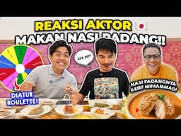 TRAKTIR ARTIS JEPANG MAKAN NASI PADANG PAYAKUMBUAH ARIEF MUHAMMAD! REAKSINYA..