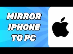 How to Mirror iPhone to PC | AirPlay Windows