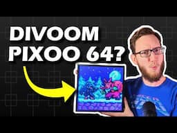 Gamer Gift Idea: Divoom Pixoo 64! (A Pixel Artist's Review)