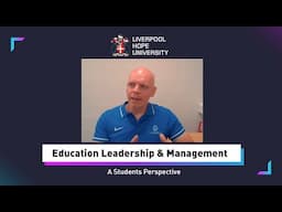 Education Leadership & Management - A Student Perspective