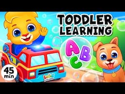 Toddler Learning Emotions, Learn Colors, First Words, ABCs, Best Learning Video For Toddlers