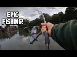 Amazing fishing in this Small Pond