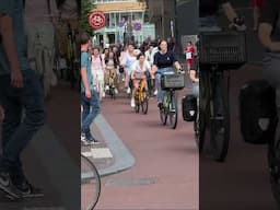 Utrecht, NL, Vredenburg Cycling Rush Hour #netherlandscycling #cycling