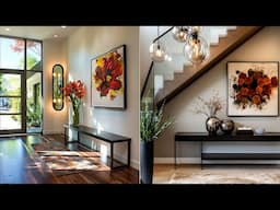 Most Beautiful Entryway Decor Ideas for 2025 | Entryway Table Decor | Hallway Interior