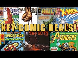 BEST DEALS EVER on KEY COMICS! 🔥