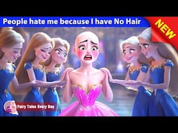 People hate me because I have No Hair 😓 Bedtime Stories - English Fairy Tales🌛 Fairy Tales Every Day