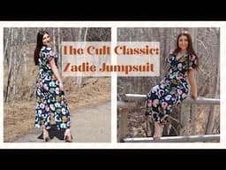 A Wrap Style Jumpsuit Pattern Review:  The Zadie Jumpsuit by Paper Theory Patterns