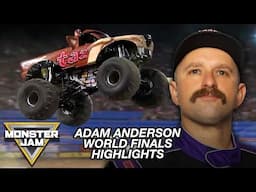 Memorable World Finals Moments From Adam Anderson | Monster Jam