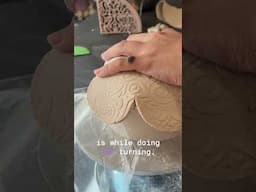 Struggling to Find the Center?  Here's a Handy Tip! #ceramics #handbuildingpottery #potteryvideo