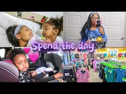 SPEND THE DAY WITH ME : scrub shopping , spend time with Rylee + life update