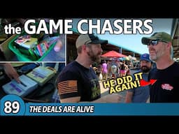 The Game Chasers Ep 89 - The Deals Are Alive! Amazing Deals at the Flea Market!