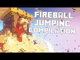 Fireball Jumping Compilation (Minecraft Bedwars)