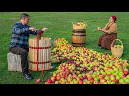 You Can't Buy This Juice in Stores! Preserving Fresh Apple Juice for Winter