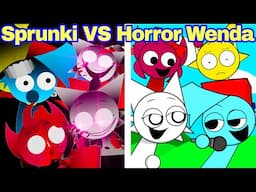 Friday Night Funkin' VS Horror Wenda FULL WEEK + DEATH | FNF FUNKI (Sprunki Incredibox) (FNF Mod)