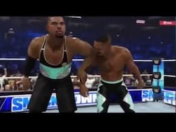 WWE Smackdown The Street Profit vs Grayson Waller & Austin Theory Match Gameplay - WWE 2K24 Game