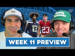 Seahawks Will Need To Contain 49ers' Christian McCaffrey Amid Roster Shakeup | Week 11 Preview