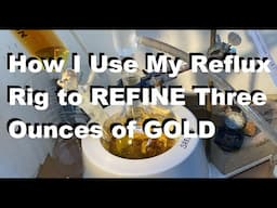 Reflux Recover and Refine 3 Ounce GOLD BAR