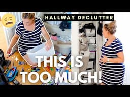 MESSY TO MINIMAL 2024 | HALLWAY CLOSET DECLUTTER | DECLUTTER & ORGANISE WITH ME 2024!