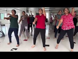 OM YOGA AEROBICS | DO DAILY 45 MINUTE | REMOVE BELLY FAT AT HOME | WEIGHT LOSS MASALA  : 91065 00115