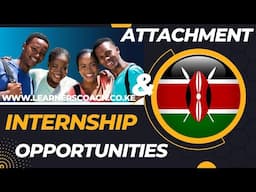 OPEN Internship Opportunities in Kenya That are PAID