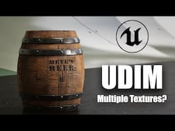 UDIM Textures in Unreal Engine 5