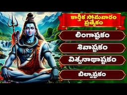 కార్తీక సోమవారం ప్రత్యేకం | లింగాష్టకం | శివాష్టకం | విశ్వనాథాష్టకం | Lord Shiva Songs With Lyrics