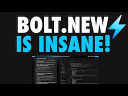 Say Goodbye to Cursor AI, ChatGPT, Claude and v0 | Bolt.new Does it All