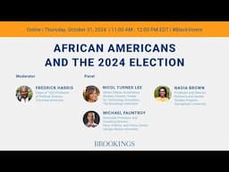 African Americans and the 2024 presidential election