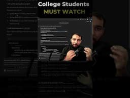 Computer Science College Students MUST WATCH 🔥 | Coding Wallah