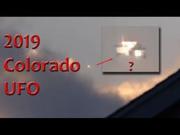 UFO in Thornton, Colorado on April 13, 2019 - Stabilized, Slowed, & Zoomed