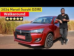 Maruti ல ஒரு 5 Star Rated car | New 2024 Dzire | Detailed Walkaround | Birlas parvai