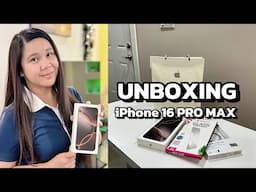 iPhone 16 PRO MAX in Desert Titanium | UNBOXING