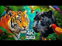 JUNGLE ANIMAL DISCOVERY / 60FPS 4K ULTRA HD #4K #ANIMALS