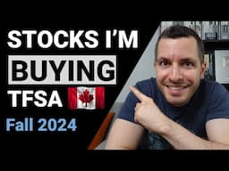 CANADIAN Stocks I'm BUYING in My TFSA // FALL 2024 - Portfolio Reveal