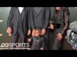 Lamine Yamal & Family at the Ballon d'Or Red Carpet