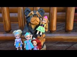 Elsa & Anna toddlers - 5 Surprise Zuru toys - Tic-tac-toe