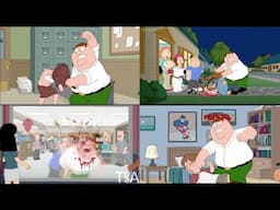 Everyone Getting Beat Up in Family Guy (Compilation)