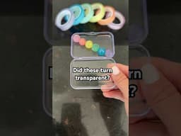 Does sunlight turn tape balls transparent? #satisfying #diy #experiment #viral #trend #craft #cute