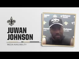 Juwan Johnson on team standards, finishing strategies | New Orleans Saints