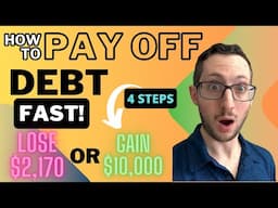 BEST Ways to Pay Off Debt Fast! - Become Debt-free in 4 Steps!