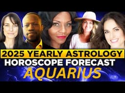 Aquarius 2025 Annual Horoscope: Yearly Astrology Predictions for Aquarius