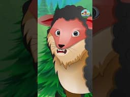 The Donkey and the Wolf - Adventure Stories for Children #ChuChuTV #Storytime #shorts